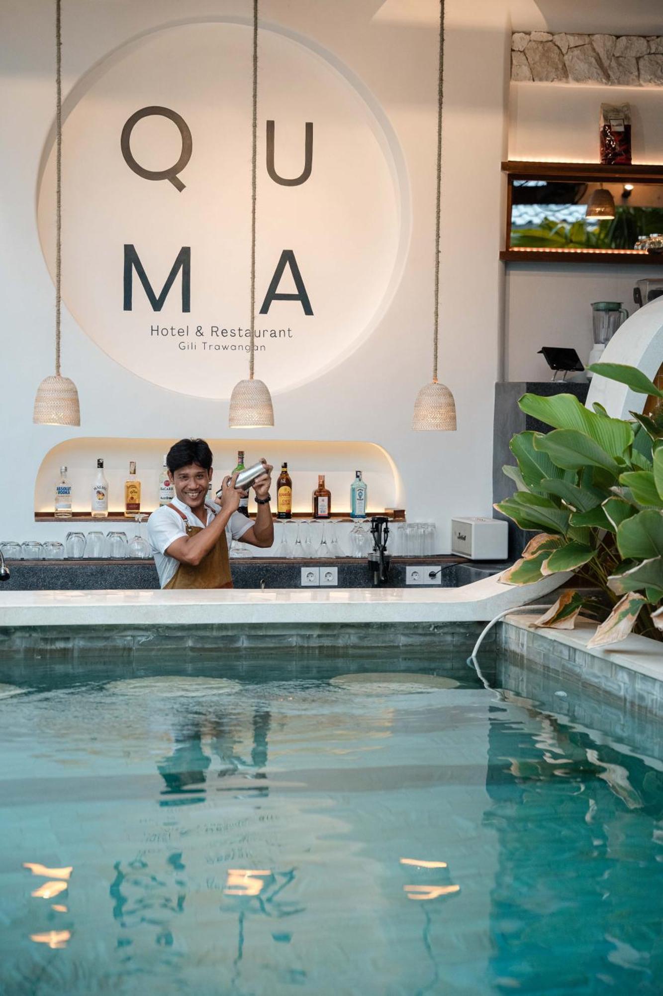 Quma Hotel Gili Trawangan Kültér fotó