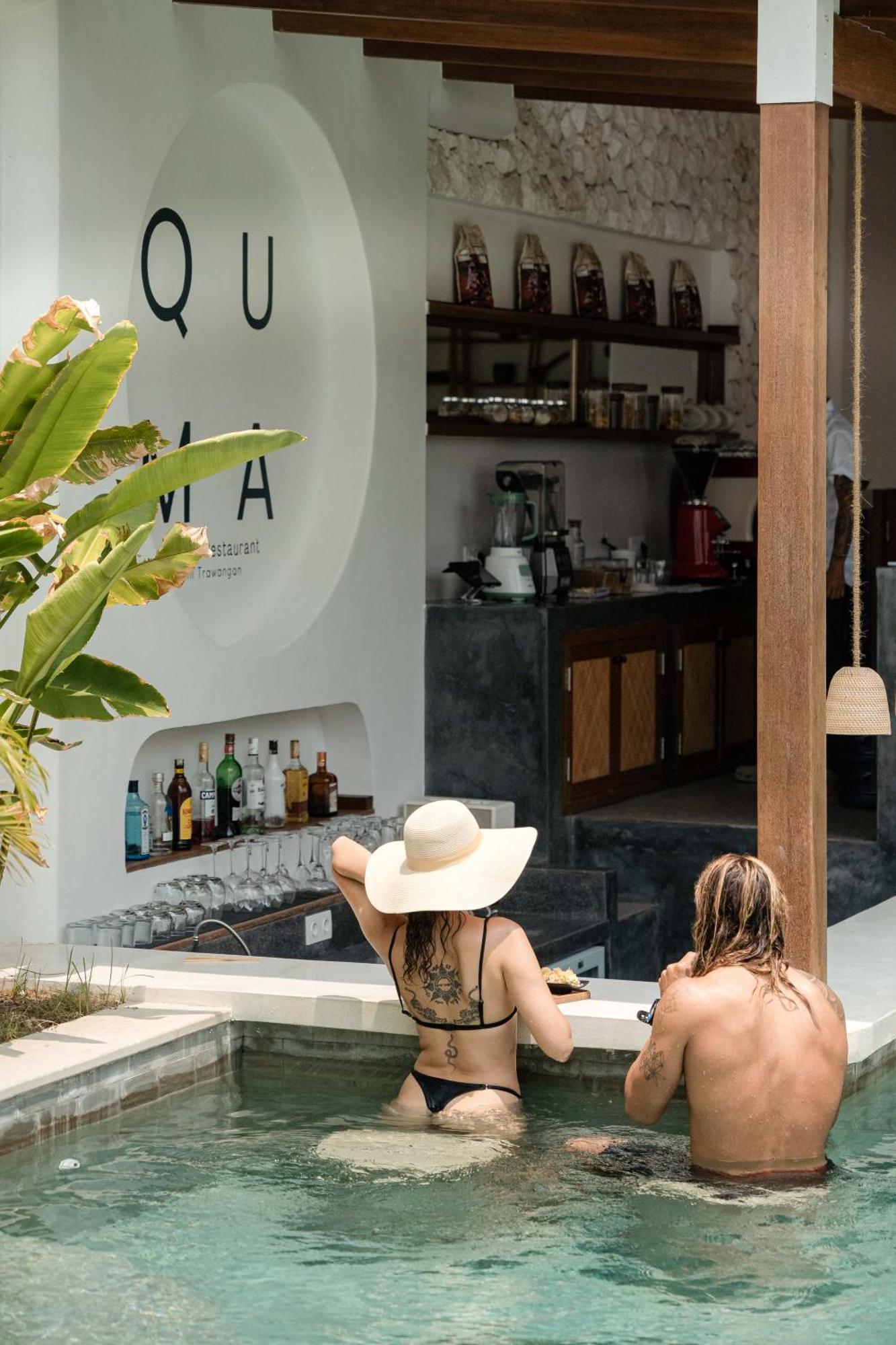Quma Hotel Gili Trawangan Kültér fotó