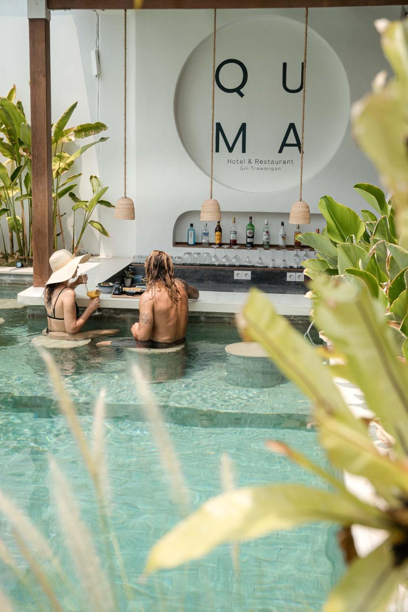 Quma Hotel Gili Trawangan Kültér fotó